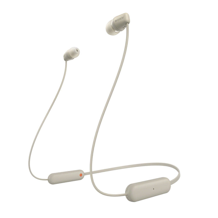 EAN 4548736133990 - Sony WI-C100 Auriculares Inalámbrico Dentro de oído Llamadas/Música Bluetooth Beige imagen 1
