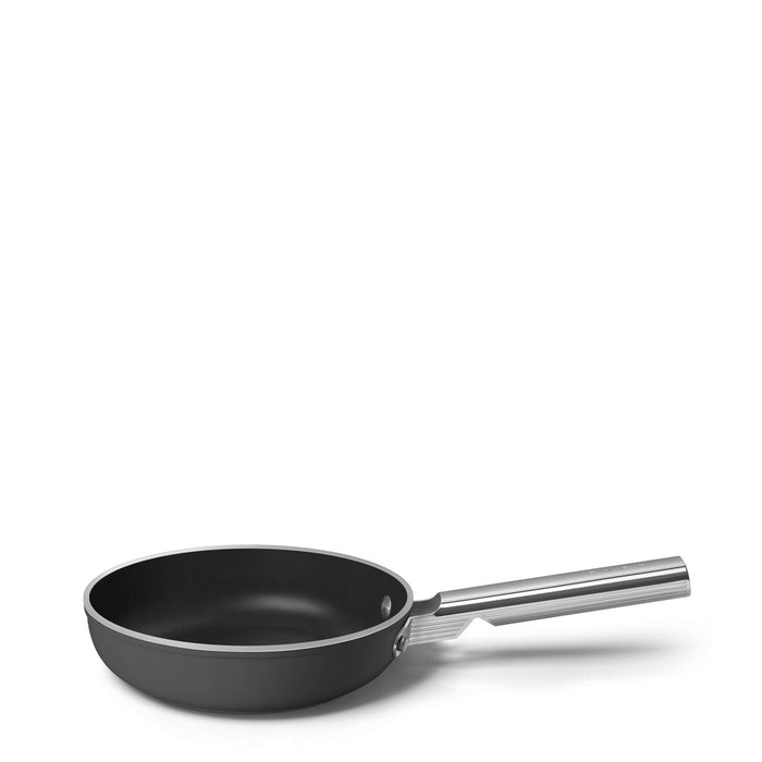 Smeg Fpf2002blm Bratpfanne, 20 Cm, Keramik, Edelstahlgriff, Mattschwarz