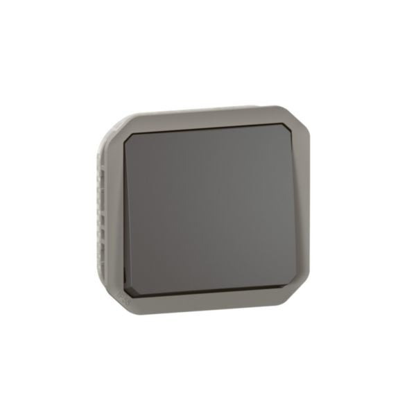 Legrand 069801l Plexo New Einsatz Ip44 Wechsel Anthrazit F. Einbau In Gehuse