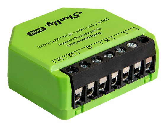 EAN 3800238070526 - Shelly Dimmer Gen3 Integrado Regulador de intensidad Negro, Cal imagen 1