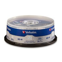 EAN 0023942989097 - Verbatim 98909 disco blu-ray lectura/escritura (BD) BD-R 25 GB 25 pieza(s) imagen 1
