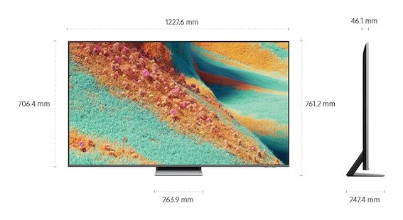 Samsung Qe55qn85fau 139,7 Cm (55") 4k Ultra Hd Smart Tv Wifi Plata
