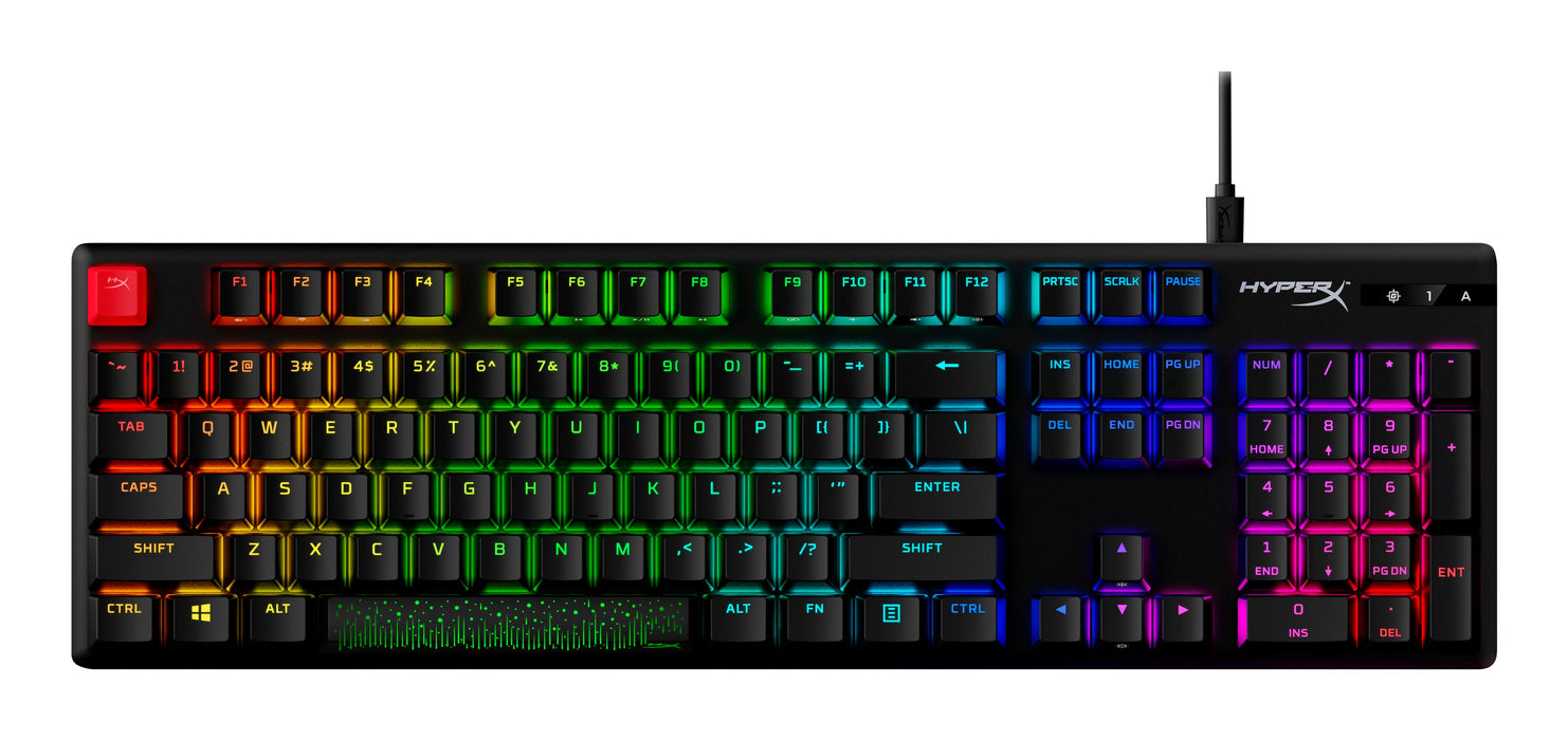 EAN 0196548062034 - HyperX Alloy Origins PBT HX Red Gaming Keyboard teclado Juego USB No Negro imagen 1