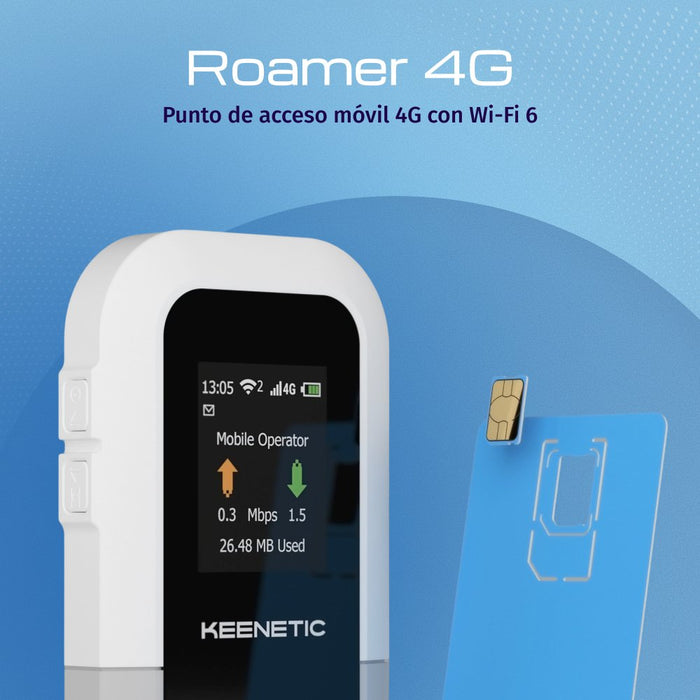 EAN 4897082922575 - Keenetic Roamer 4G (KN-5110) Módem de red móvil imagen 2