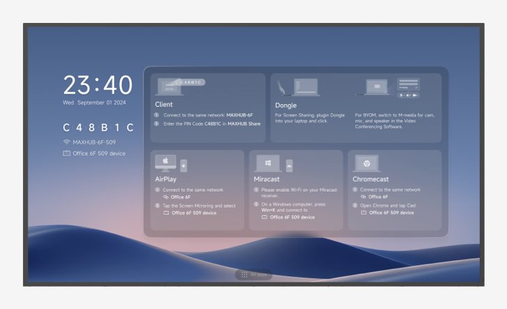 Maxhub Cmb Series Nd65cmb 65" 4k Commercial Display