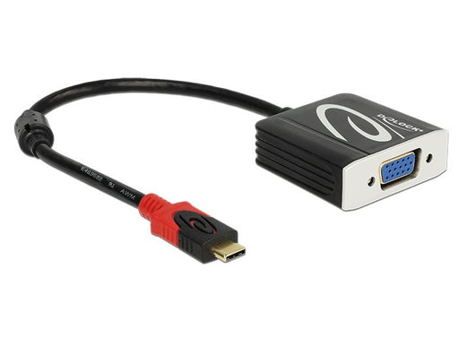 EAN 4043619629947 - DeLOCK 62994 adaptador de cable de vídeo 0,2 m USB Tipo C VGA (D-Sub) Negro imagen 1