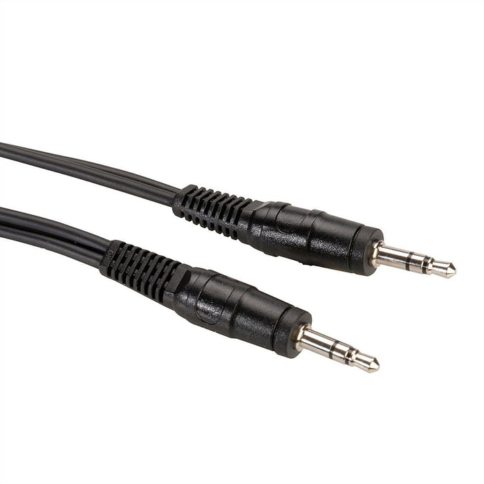 EAN 7611990159246 - ROLINE 11.09.4510 cable de audio 10 m 3,5mm Negro imagen 3