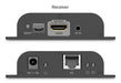 EAN 4016032501909 - Digitus DS-55352 extensor audio/video Transmisor y receptor de señales AV Negro imagen 3