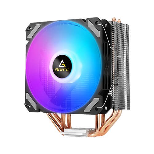 EAN 0761345109130 - Antec A400i Conjunto de chips Refrigerador de aire 12 cm Negro, Cobre, Plata 1 pieza(s) imagen 1