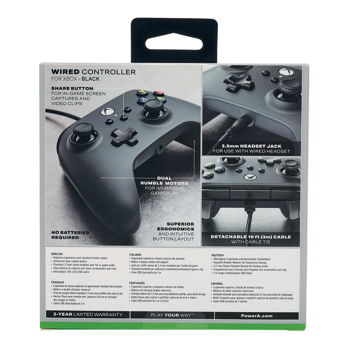 EAN 0617885021244 - PowerA 1519265-02R Negro USB Gamepad Analógico/Digital Xbox One, Xbox Series S, Xbox Series X imagen 12