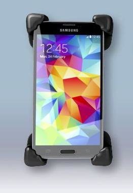 EAN 4023032186852 - THB S9 Cradle Universal XXL Soporte activo para teléfono móvil Teléfono móvil/smartphone Negro imagen 2
