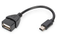 EAN 4016032324034 - Digitus AK-300310-002-S cable USB USB 2.0 Mini-USB B USB A Negro imagen 1