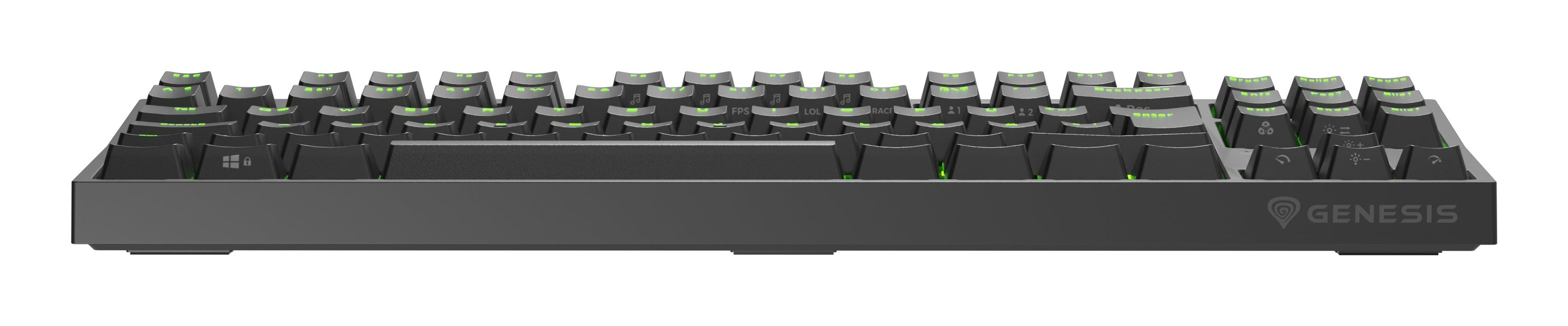 EAN 5901969444650 - GENESIS Thor 404 TKL teclado Juego USB QWERTZ Alemán Negro imagen 12