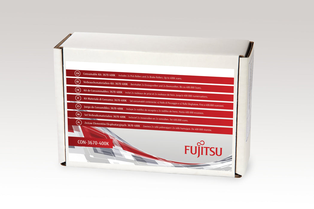 Kit De Consumibles Fujitsu Con-3670-400k, Unidad De Mantenimiento Con-3670-400k