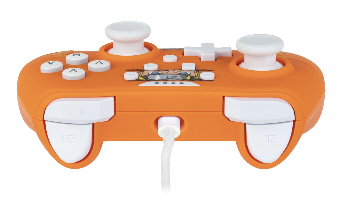 Gamepad Konix Switch Naruto Cable 3m Compatible Con Pc Color Naranja Kx-Nar-Sw-Pad-Ora