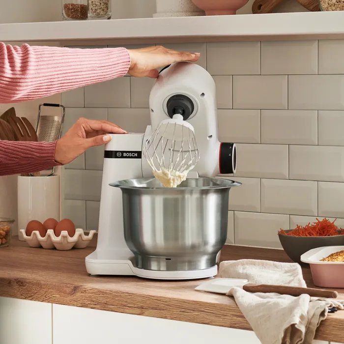 EAN 4242005252343 - Bosch Serie 2 MUMS2EW40 robot de cocina 700 W 3,8 L Blanco imagen 5