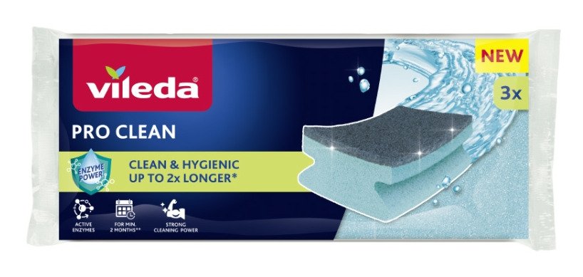 EAN 4023103256668 - Vileda 179246 esponja Rectangular Azul 3 pieza(s) imagen 5