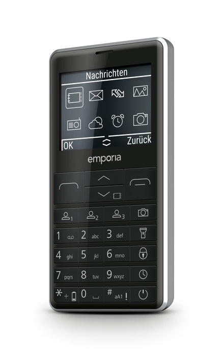 EAN 9005613167608 - Emporia emporiaPRIME-LTE 5,87 cm (2.31") 107 g Negro Teléfono para personas mayores imagen 6