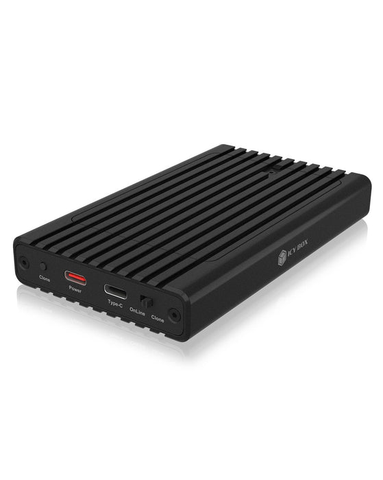 EAN 4250078173601 - ICY BOX IB-2817MCL-C31 Caja externa para unidad de estado sólido (SSD) Negro M.2 USB con suministro de co imagen 3