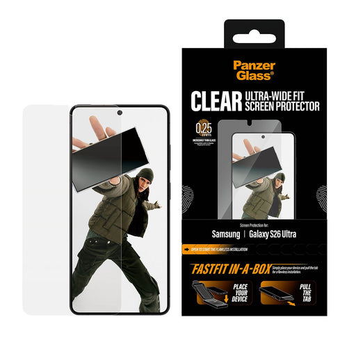 EAN 5715685033872 - PanzerGlass ® Screen Protector Samsung Galaxy S26 Ultra | Ultra-Wide Fit w. FASTFIT IN-A-BOX Protector de imagen 2