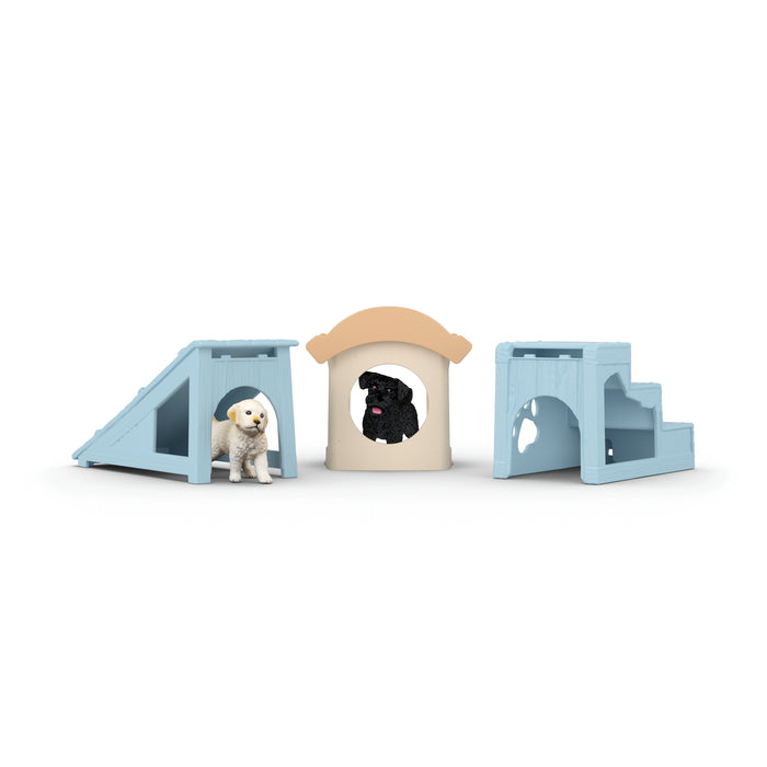 Schleich Farm World Abenteuerzeit Para Welpen 42763