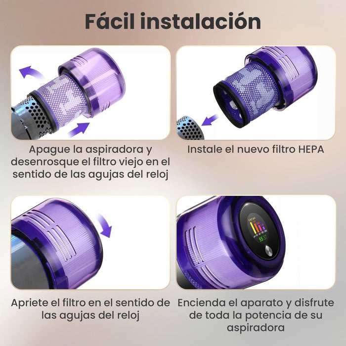 EAN 5907207223100 - Extralink FILTRY DO ODKURZACZY 3 PCS DYSON V11/SV14/SV15/SV16/SV17 STICK Filtro Aspiradora sin cables imagen 27