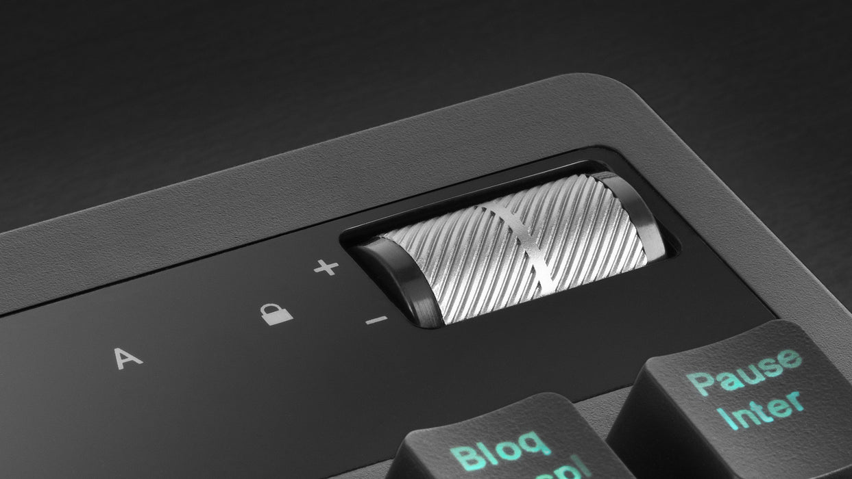 Teclado Español Mars Gaming Mkaxes Tkl H-Mech Iluminación Rgb 9 Efectos Reposamuñecas Gel Negro