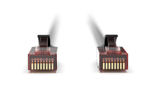 EAN 4016032508540 - Digitus DK-1617-030-OD-10 cable de red Negro 3 m Cat6 U/UTP (UTP) Alrededor imagen 2