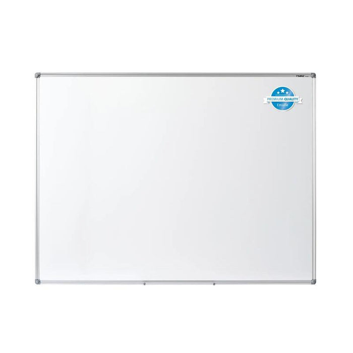 Dahle Professional Board Pizarra Blanca Esmaltada Magnetica 900x600mm - Marco De Aluminio - Bandeja Para Rotuladores