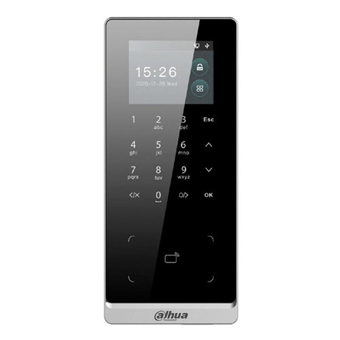 Dahua Asi2201h-Dw Lector Autónomo Lcd 2.4" Pin+Remoto+Tarjeta Idcard Wifi