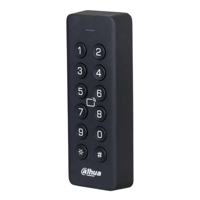 Dahua Asr2101h Lector Proximidad Mifare Con Teclado Rs485 Wiegand Ip66