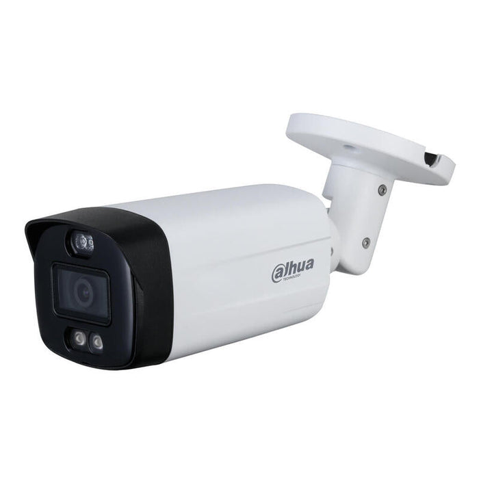 Dahua Hac-Me1239th-A-Pv-0280b Tubular Hdcvi Tioc 4en1 2m 1080p Wdr Iluminación Dual Led40m/Ir40m 2.8mm Ip67 Audio Mic E/S