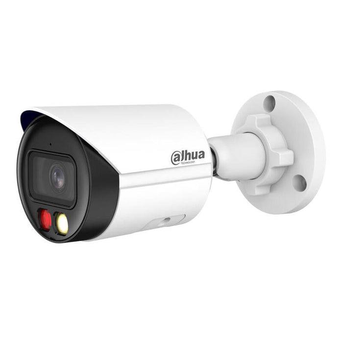 Dahua Ipc-Hfw2249s-S-Il-0280b-S2 Tubular Ip 2m H265 Wdr Iluminación Dual Led30m/Ir30m 2.8mm Ip67 Poe Mic Ai