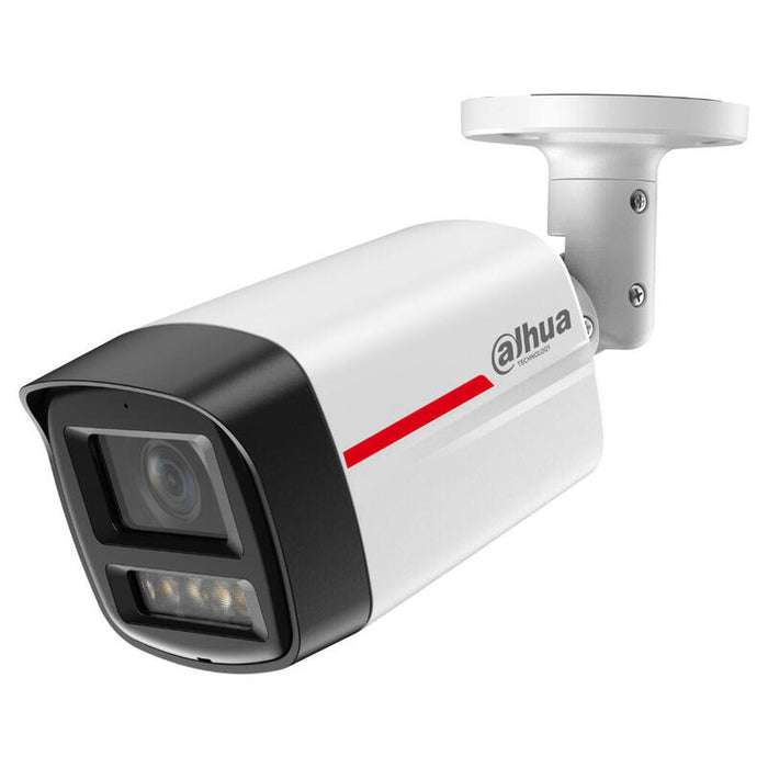 Dahua Ipc-Hfw2849tl-S-Led-0280b-Pro Tubular Ip Wizcolor Pro H265 8m Wdr Led50m 2.8mm Ip67 Poe Mic Ai