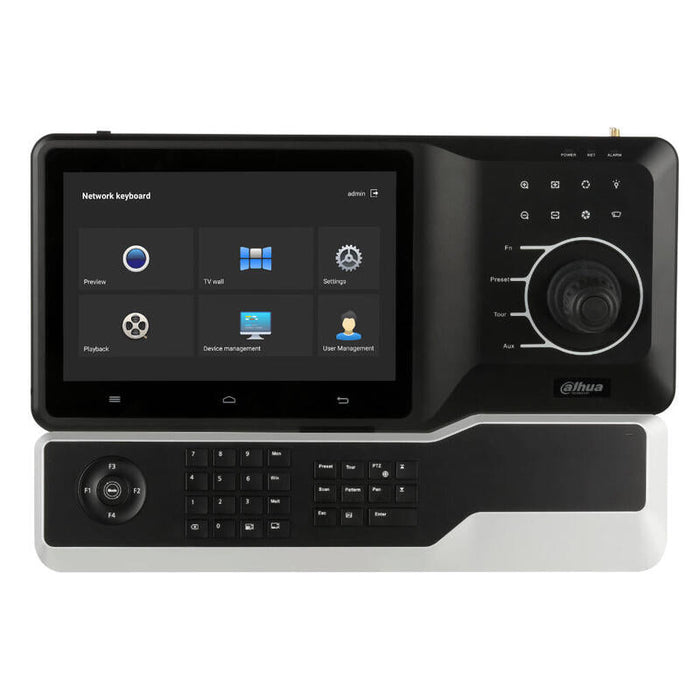 Dahua Nkb5200-F Joystick Con Pantalla Touch 10.1" Ip Rs485 Usb 1xhdmi Control Ptz 12vdc + Extension Teclado