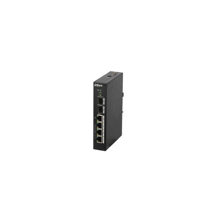Dahua Pfs3206-4p-96 Switch Rango Temp Extendida Poe 3 Puertos 10/100 + 1 Puerto Gigabit + 2sfp 96w 802.3at Layer2