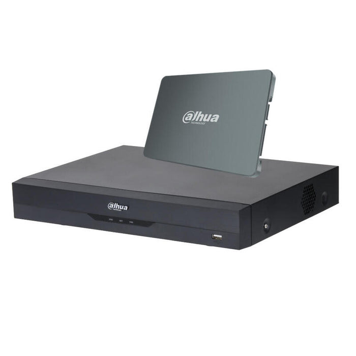 Dahua S-Xvr5104he-I3(1t) Dvr 5en1 H265 4ch 5m@6ips +2ip 6mp 1hdmi 1hdd E/S Ai Con Ssd-V800s1tb
