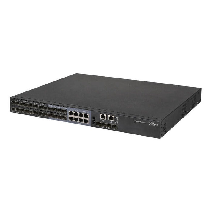 Dahua S5500-24gf4xf-E-V2 Switch 24 Puertos Gigabit (24 Sfp + 8 Combo (Rj45/Sfp)) + 4 Uplink Sfp+ 10gbps 55w Manejable Layer2