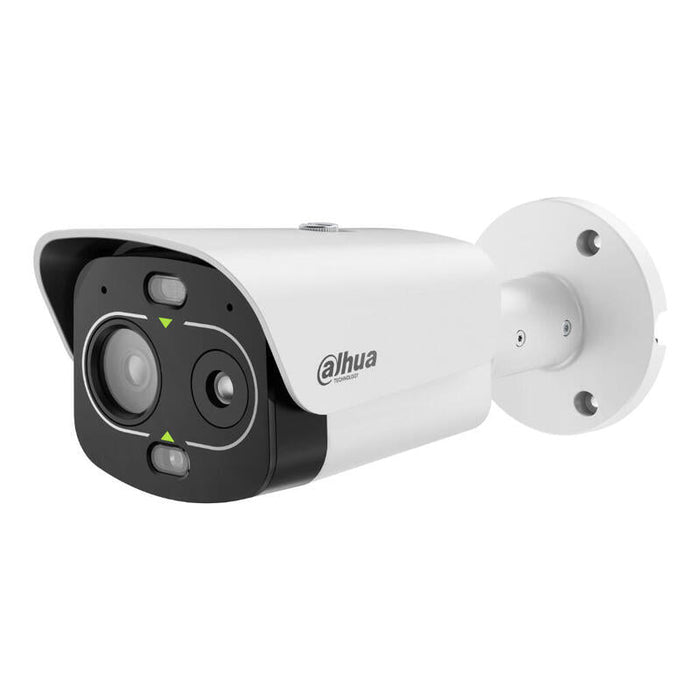 Dahua Tpc-Bf1241-Tb7f6-Dw-S8-V1 Cámara Térmografica Ip Dual 256x192 7mm + 4m 6mm Ip67 Ik10 12-24vdc Poe Audio E/S