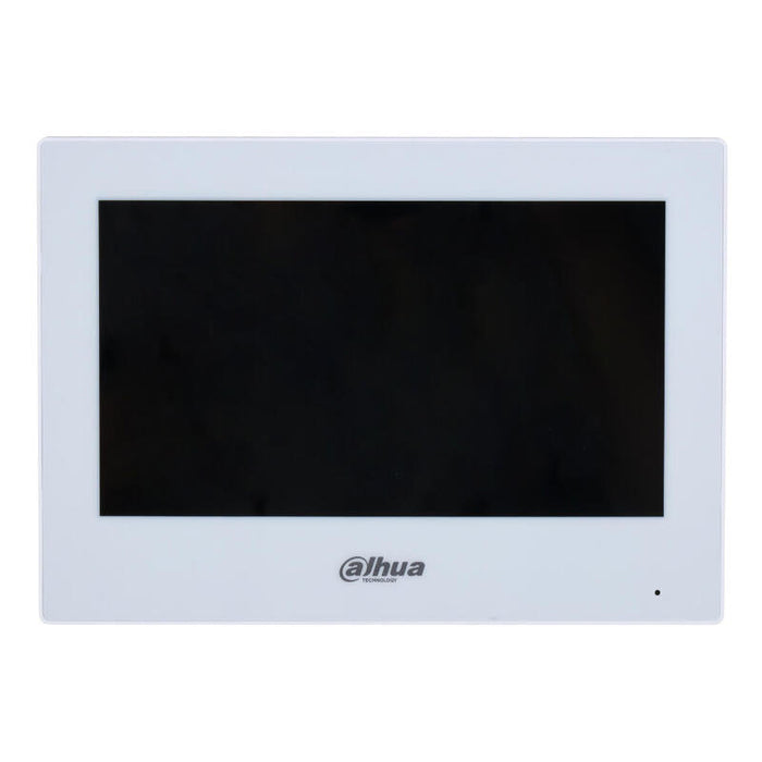 Dahua Vth2123gw-W-S2 Monitor Interior 7" Híbrido Wifi / 2-Hilos De Superficie Para Videoportero Ip Táctil Sd 6e/1s Alarma Blanco