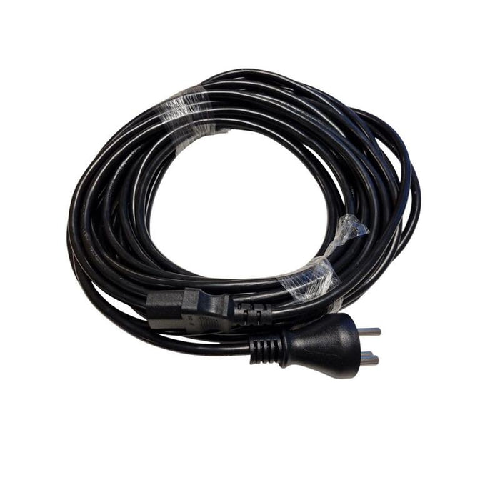 Dansk StrMkabel 15m, Type K  Til C13, H05vv-F, 3g1,00mmý,