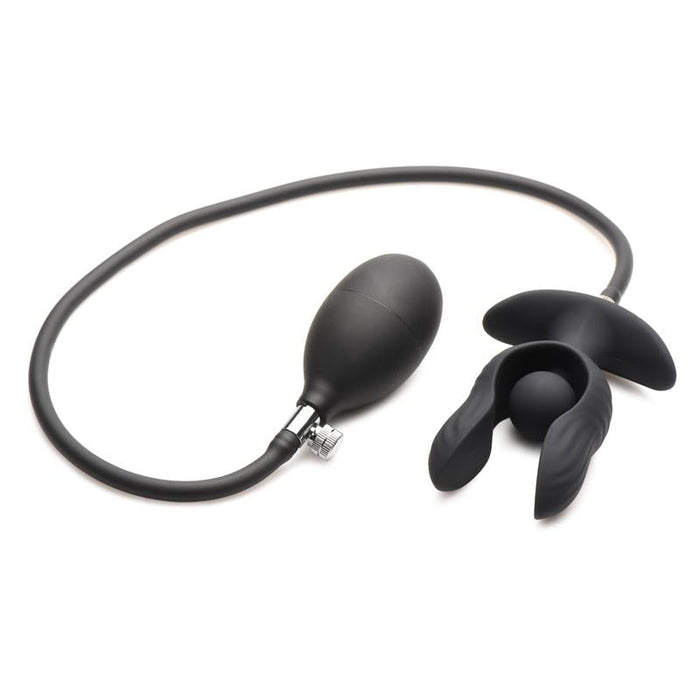 Dark Pearl Plug Anal Con Inflado Y Vibración Con Control Remoto