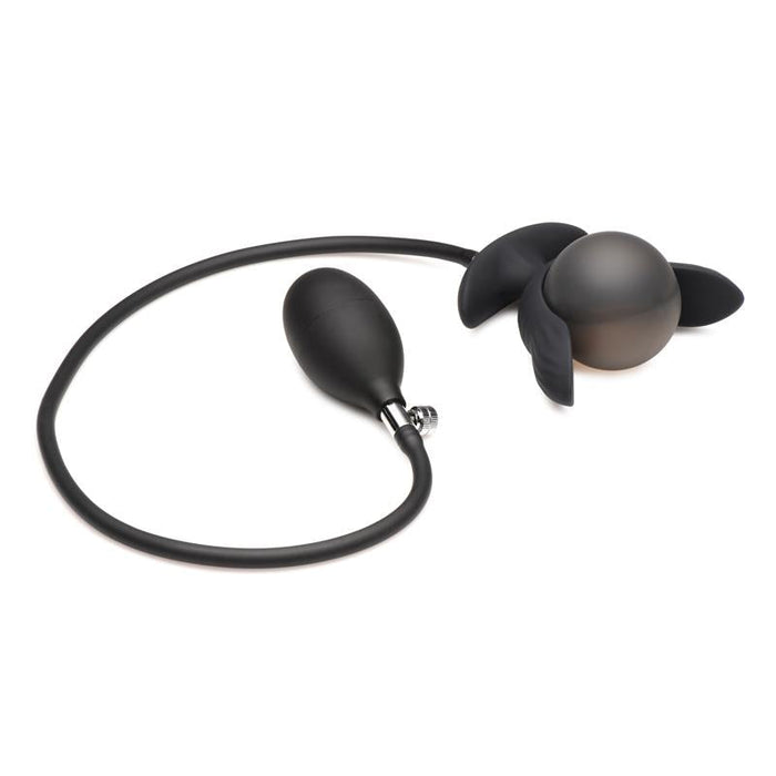 Dark Pearl Plug Anal Con Inflado Y Vibración Con Control Remoto