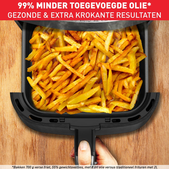 EAN 3045380020757 - Tefal Easy Fry & Grill EY5058 Sencillo 4,2 L Independiente 1550 W Freidora de aire caliente Negro imagen 16