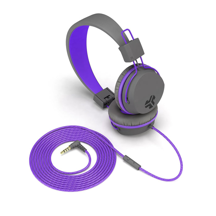 EAN 0812887015431 - JLab IEUHJKSTUDIORGRYPRP6 auricular y casco Auriculares Alámbrico Diadema Música Azul, Grafito, Púrpura imagen 5