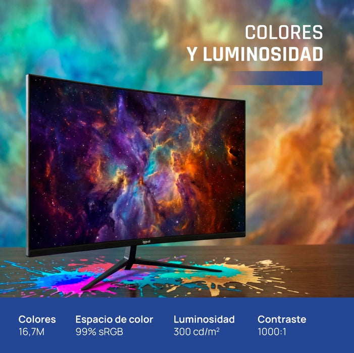 EAN 8435364319406 - iggual ML27S pantalla para PC 68,6 cm (27") 1920 x 1080 Pixeles Full HD LED Negro imagen 10
