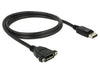 EAN 4043619851140 - DeLOCK 1m M-F DisplayPort Negro imagen 2