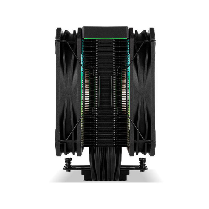 Ventilador Cpu Nox Hummer H-200 Argb 2xvent 130mm Pwm