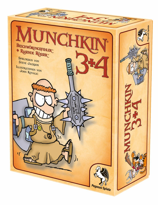 Pegasus Munchkin 3+4, Expansión Del Juego De Cartas 17224g