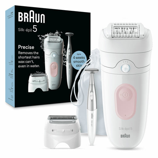EAN 7500435225007 - Braun Silk-épil 5 5-230 28 pinzas Rosa, Blanco imagen 1